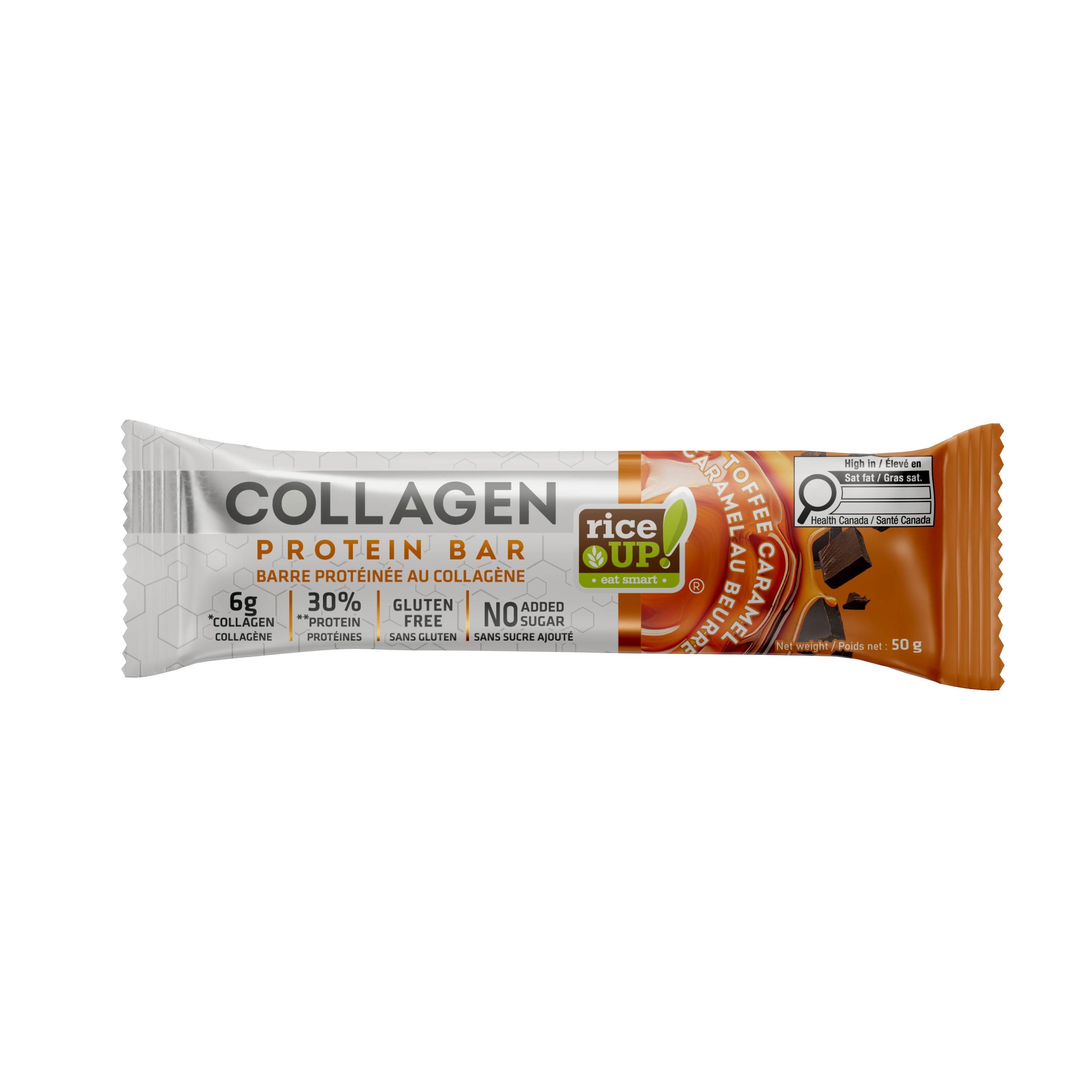 Collagen Protein Bar Toffee Caramel Flavour