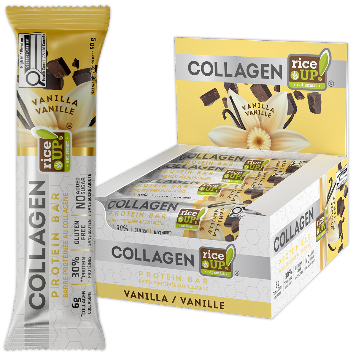 Collagen Protein Bar Vanilla Flavour