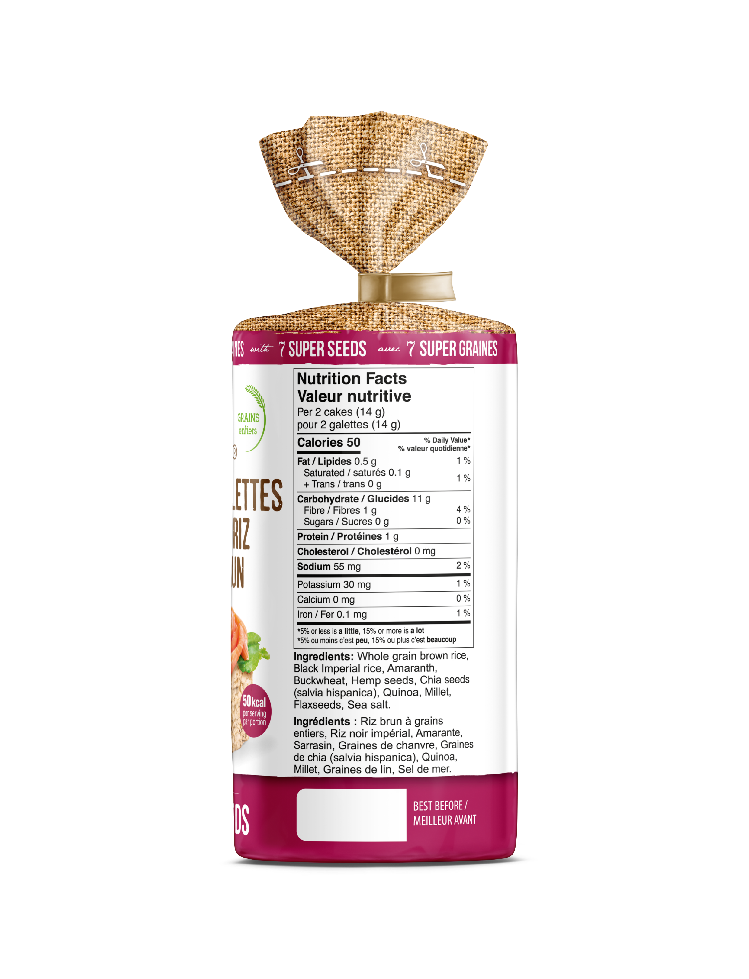 Race Cakes With 7 Super Seeds