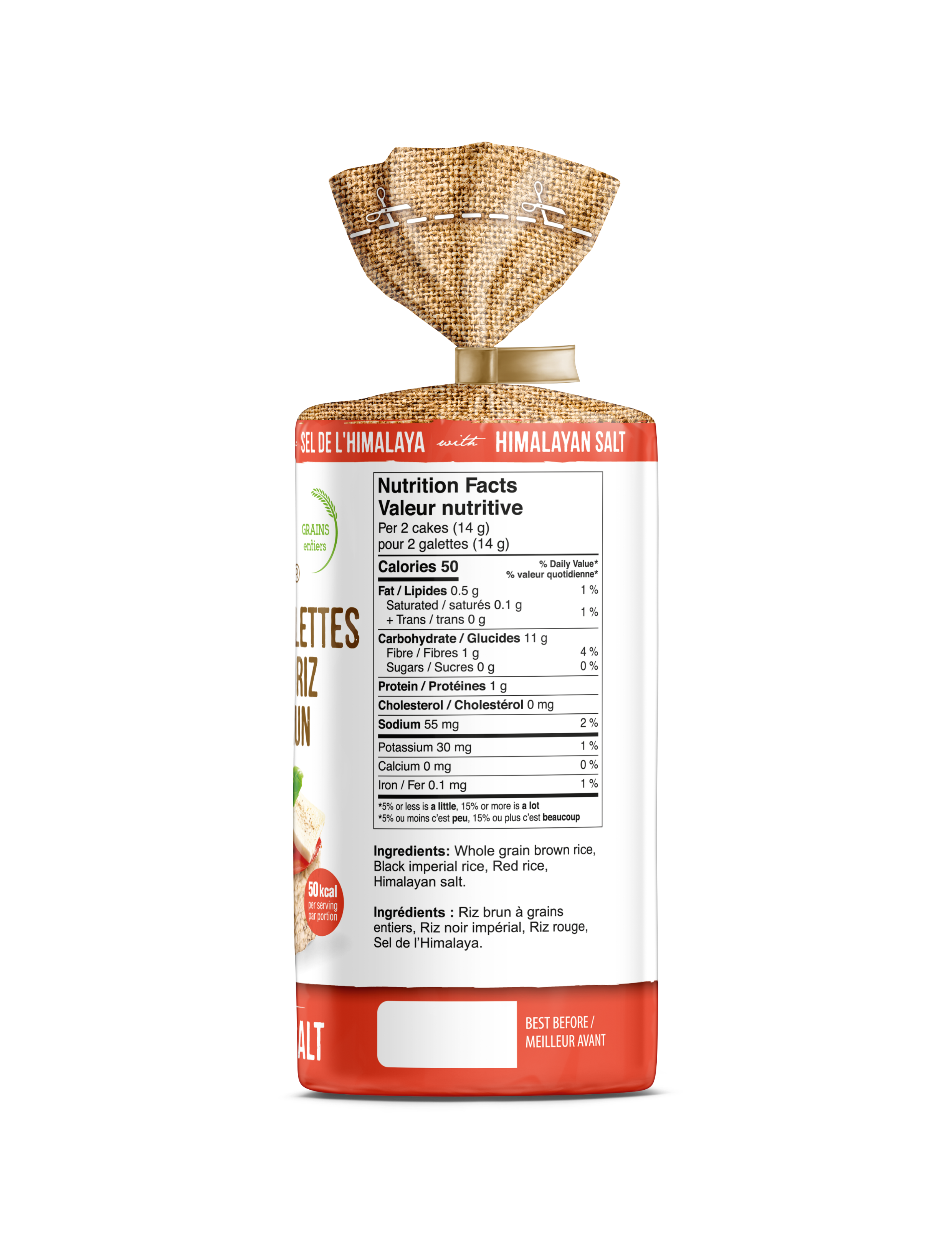 Rice Cakes With Himalayan Sapt