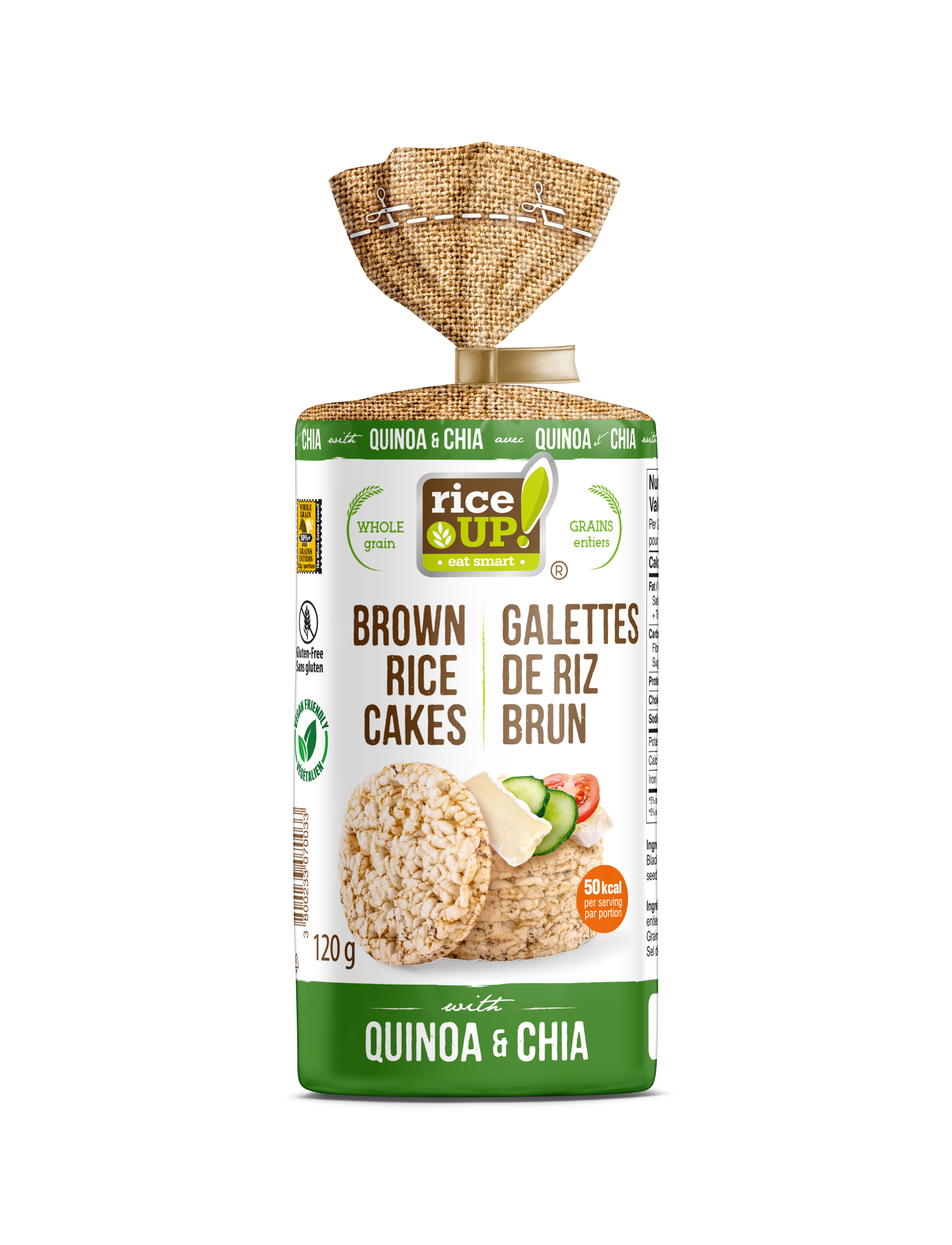 Rice Cakes With Quinoa And Chia