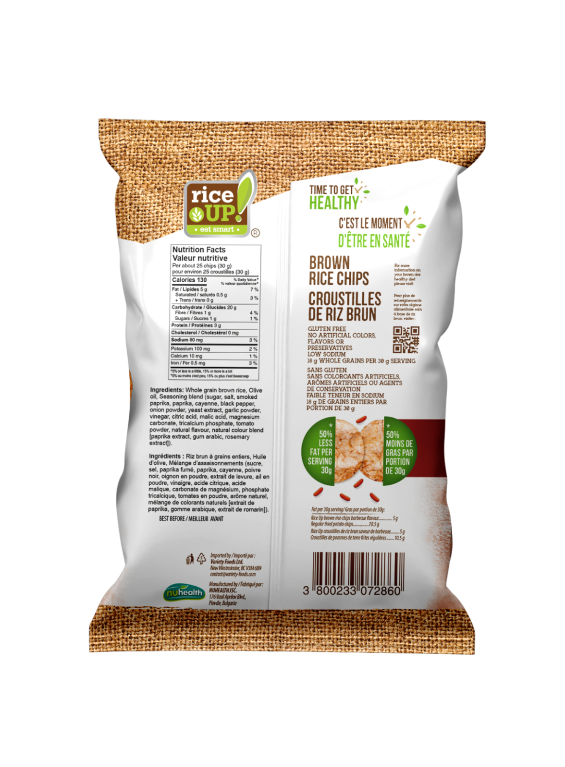 Rice Chips Barbecue Flavour